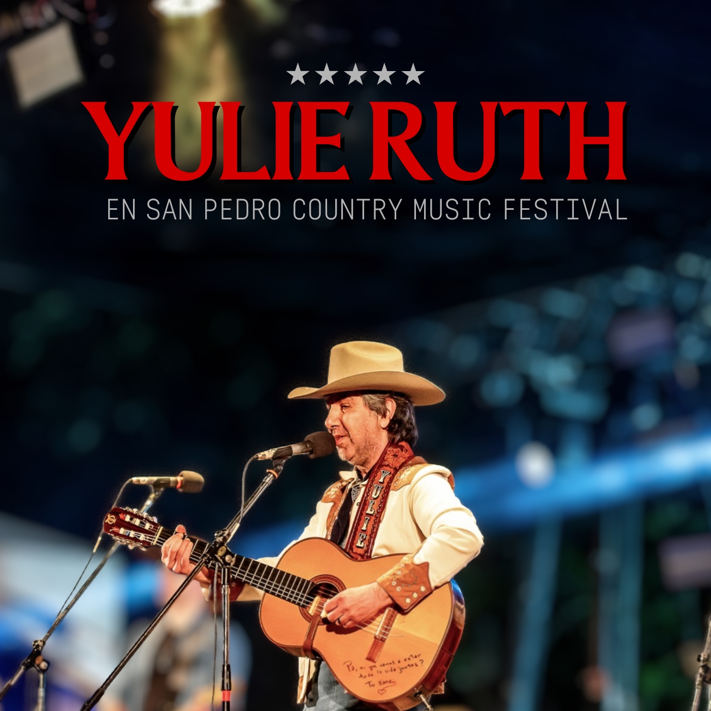 Yulie Ruth en San Pedro Country Music Festival" é o título de um álbum ao vivo da artista de country argentina Yulie Ruth, lançado em 2025, que captura suas performances no festival, com 14 músicas disponíveis em plataformas como Spotify, Apple Music, Deezer e Qobuz, sendo um registro de sua energia e sucesso no cenário country latino-americano, especialmente no evento de San Pedro
